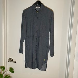 Skunk Funk Button Up Dress